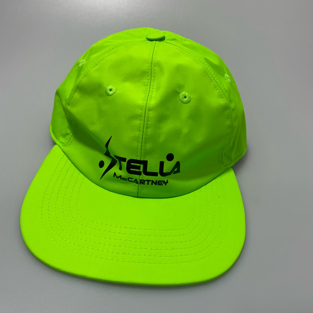 Stella Mccartney Logo Baseball/Flatbill Cap Womens Hat Made In Italy $370.